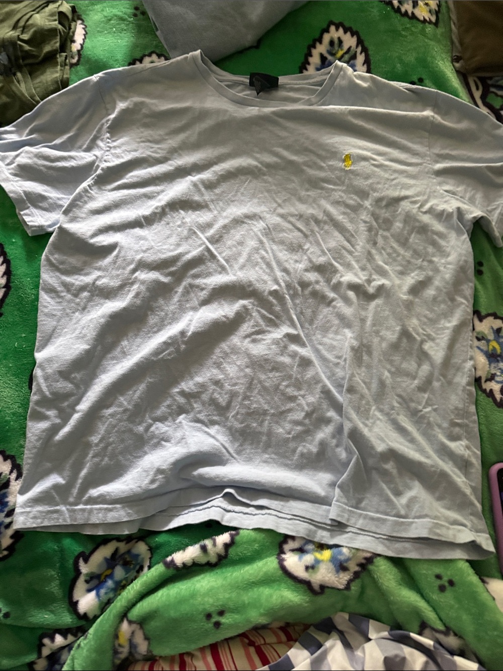 Polo by Ralph Lauren Light Blue Short-Sleeve Crew T-Shirt